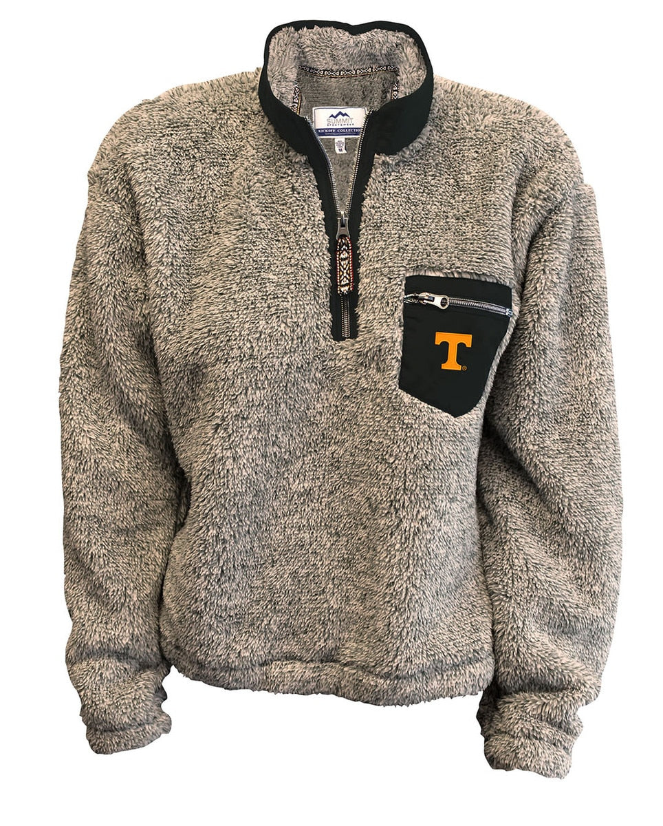  1/4 Zip Flecked Double Plush Fleece