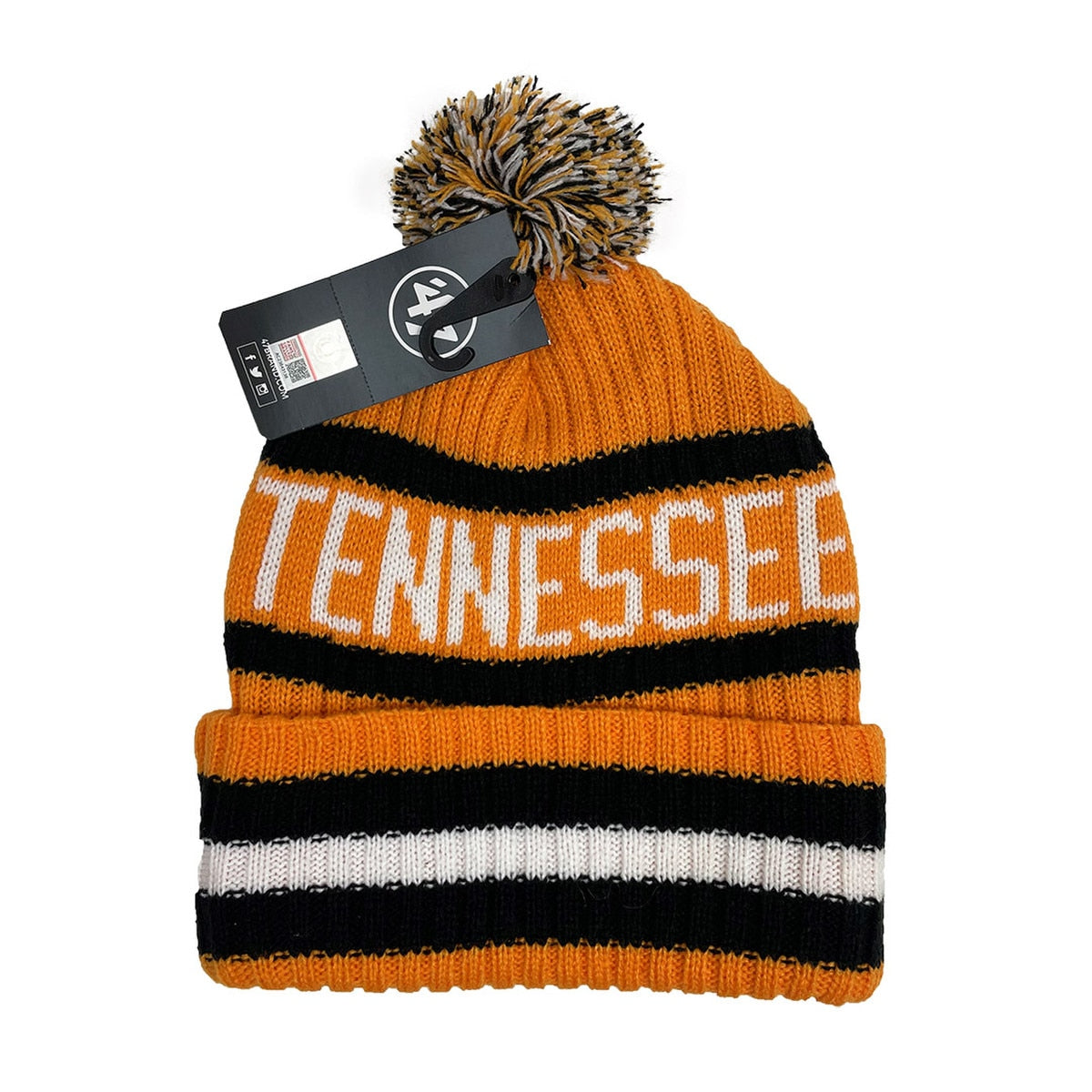  Bering Knit Hat With Pom