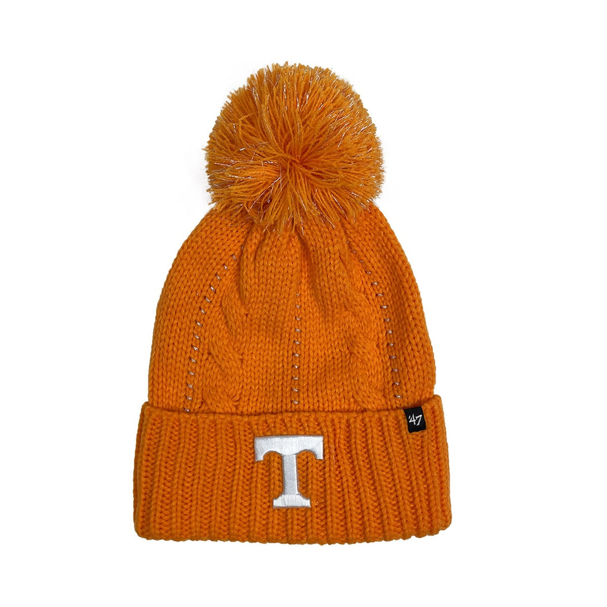  Bauble Knit Hat With Pom