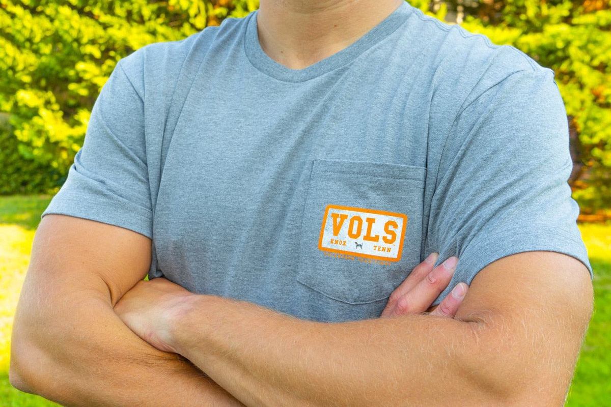  Volunteer Traditions Vols Retro Patch Pocket Tee
