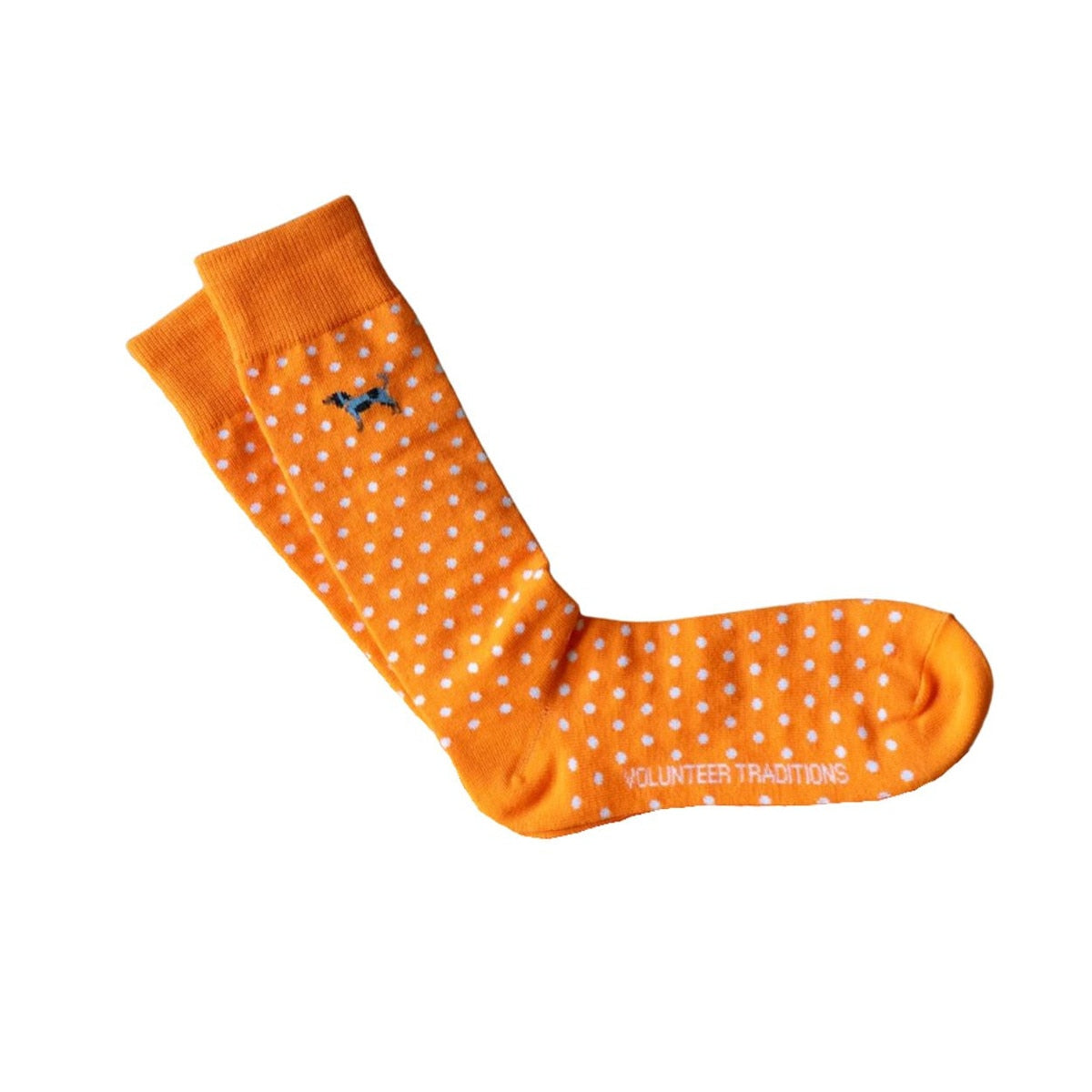  Volunteer Traditions Bluetick Dot Socks