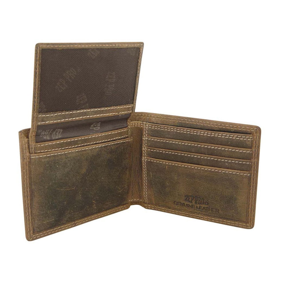  Leather Vintage Tan Bi-fold Wallet