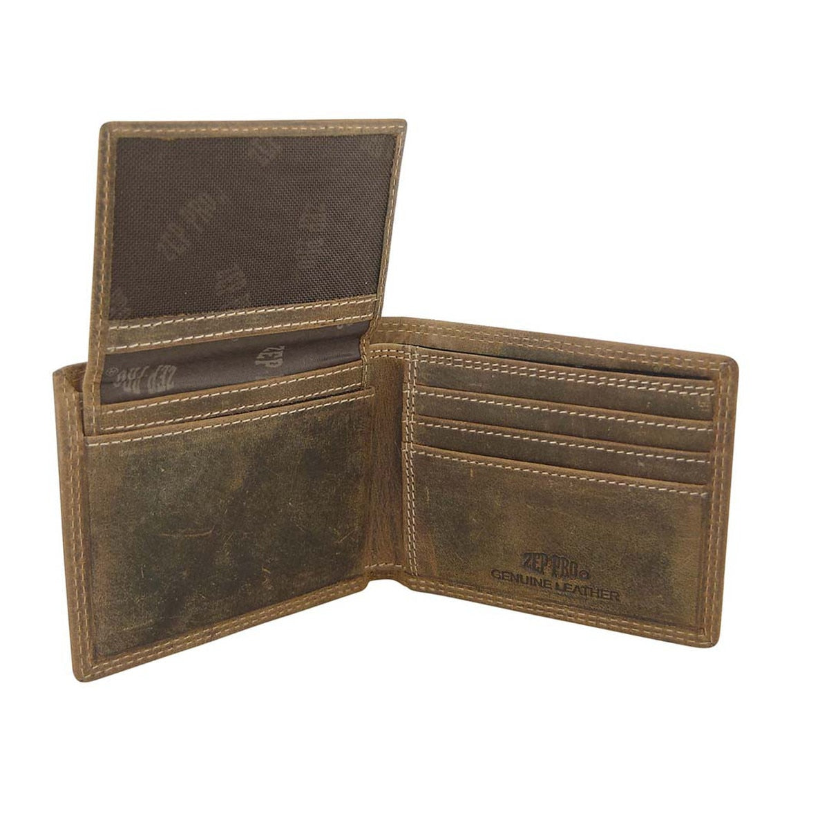  Leather Vintage Tan Bi-fold Wallet