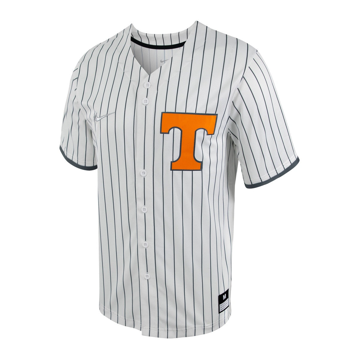  Nike Full Button Pinstripe Baseball Jersey