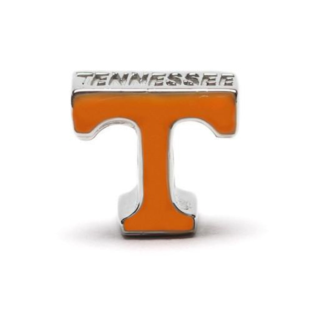  Orange T Bead Charm