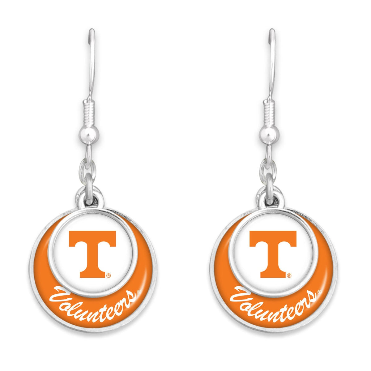  Stacked Disc Earrings