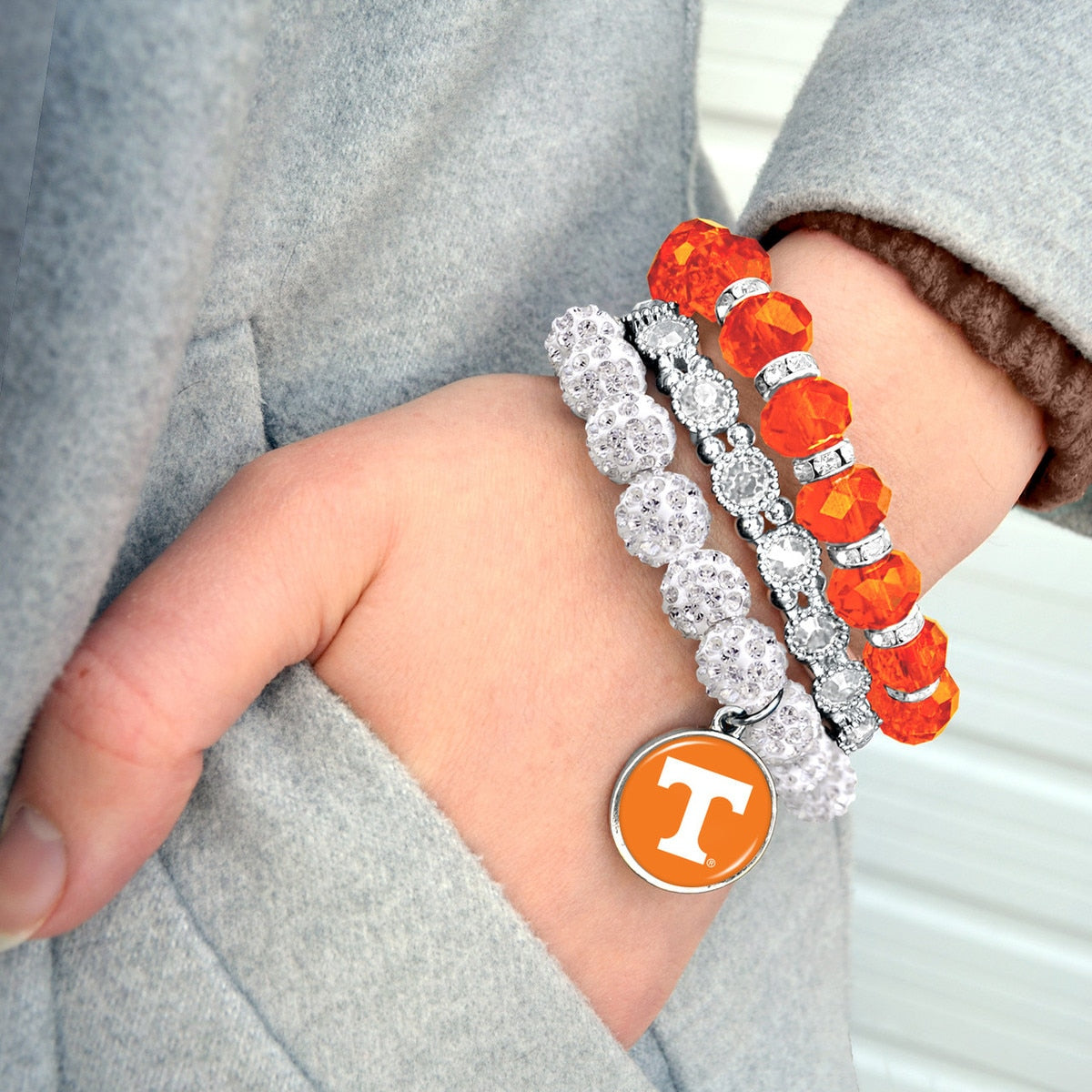  Stacked Crystal Bracelet