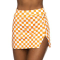  Tennessee Mini V Notch Checkerboard Skort