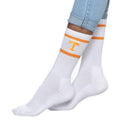  Women's Striped Crew Socks