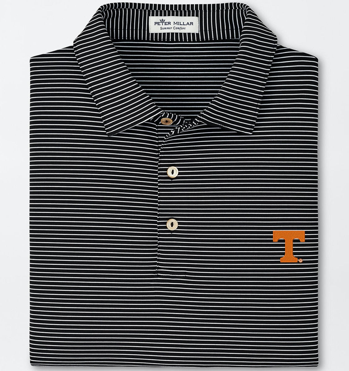  Peter Millar Tennessee Marlin Stripe Performance Jersey Polo