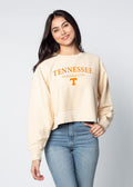  Women's Tennessee Boxy Corded Crew