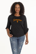  Women's Ruffle Top