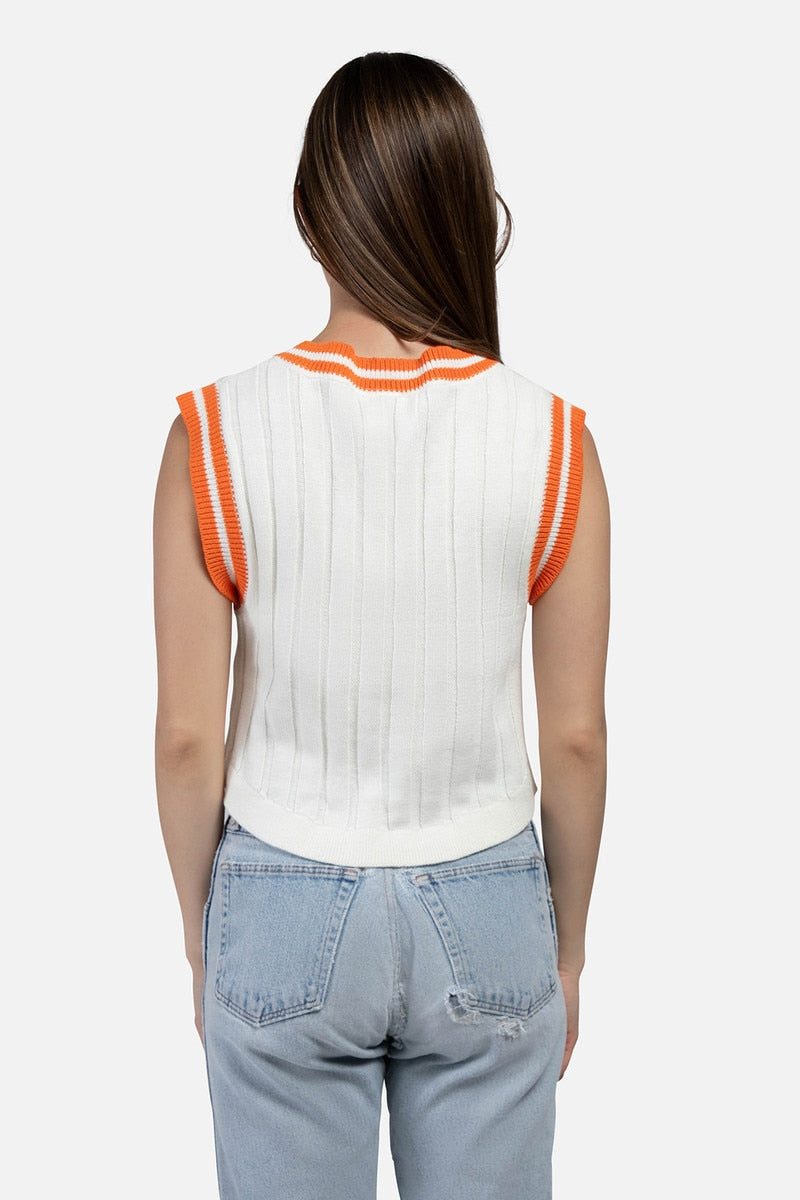  Tennessee Crop Sweater Vest