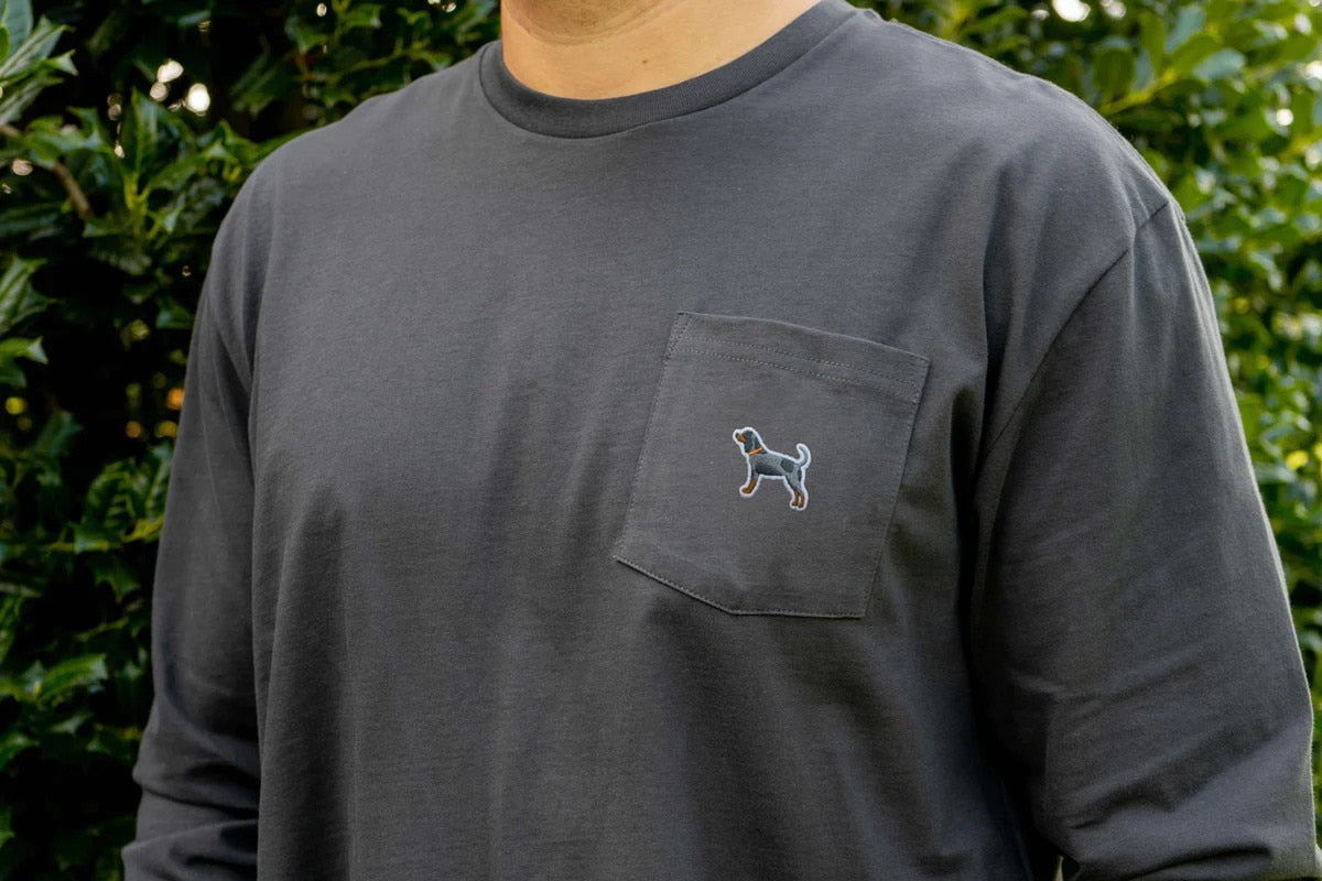  Bluetick Embroidered Long Sleeve Tee
