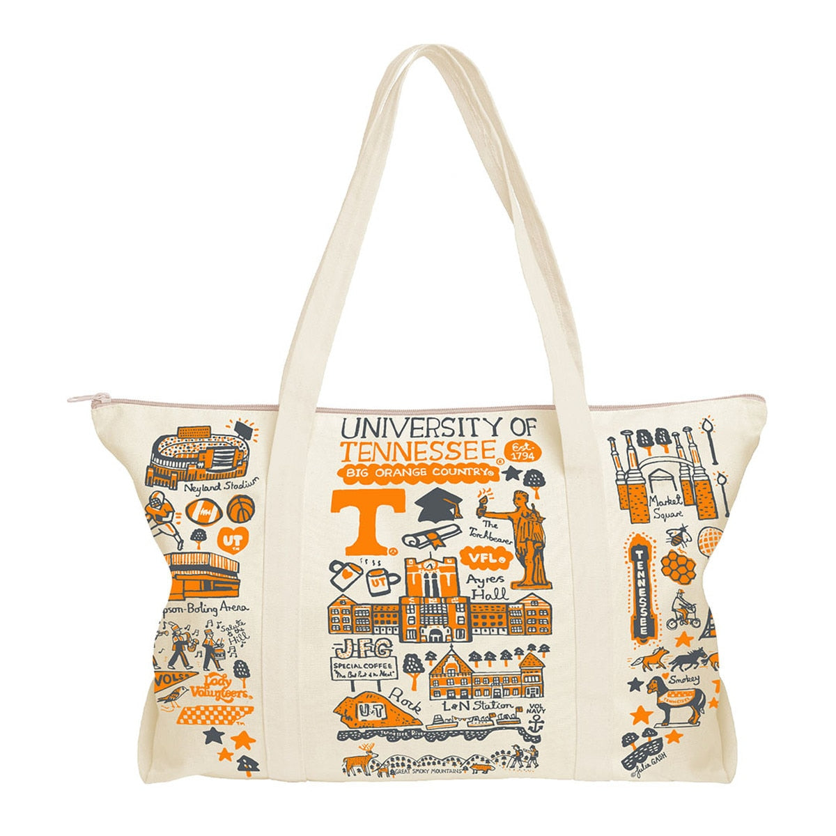  Julia Gash Tennessee Canvas Weekend Bag
