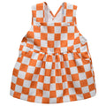  Infant Checkerboard Bib Overall Dress