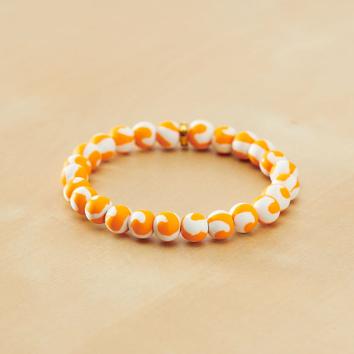  Clay Bead Gameday Bracelet
