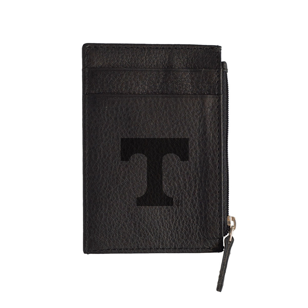  Leather Zip ID Holder