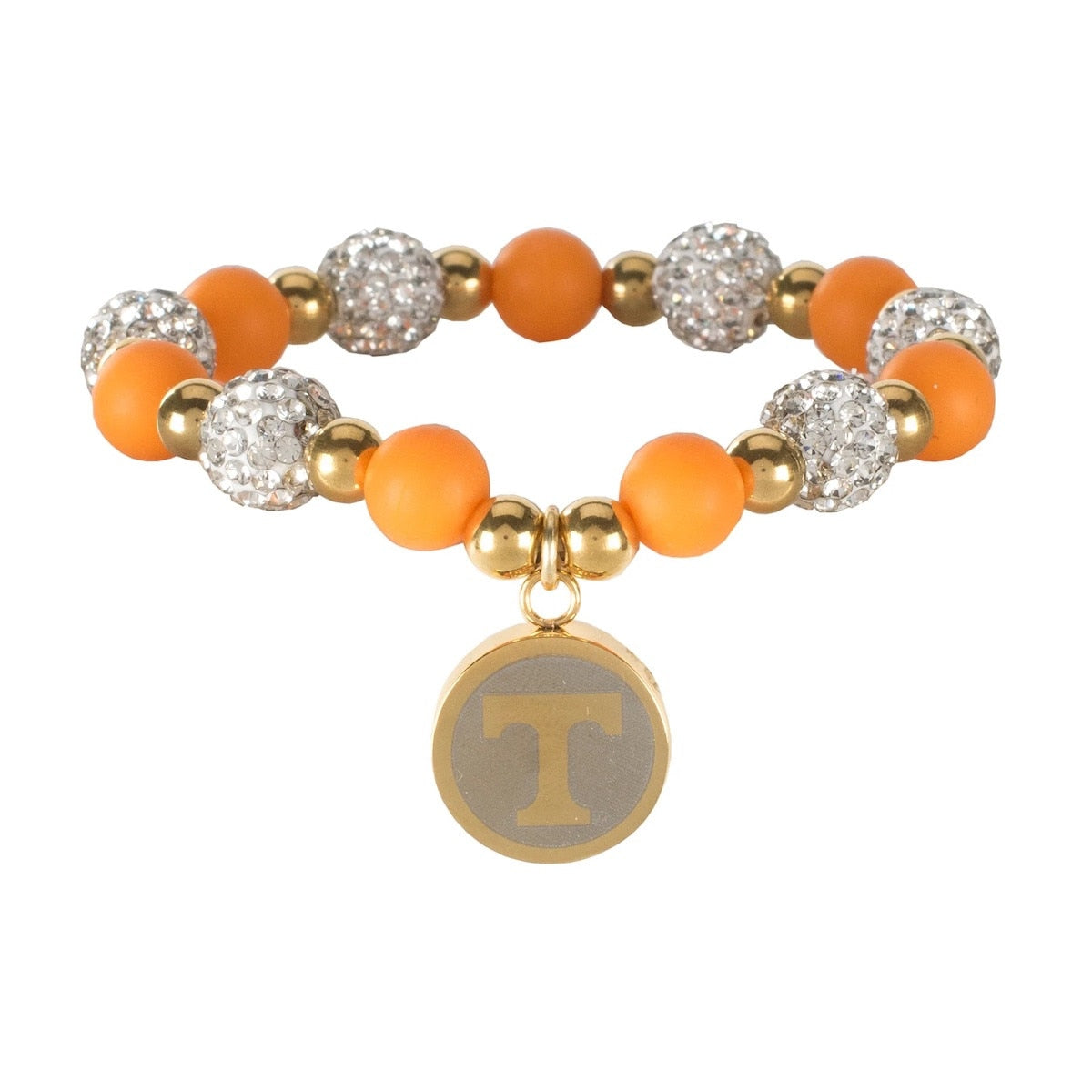  Beaded Tennessee Bracelet Gold