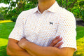  Tennessee Volunteer Traditions Bluetick Dots Polo
