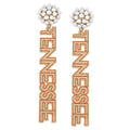  Pearl Bead Cluster Tennessee Earrings