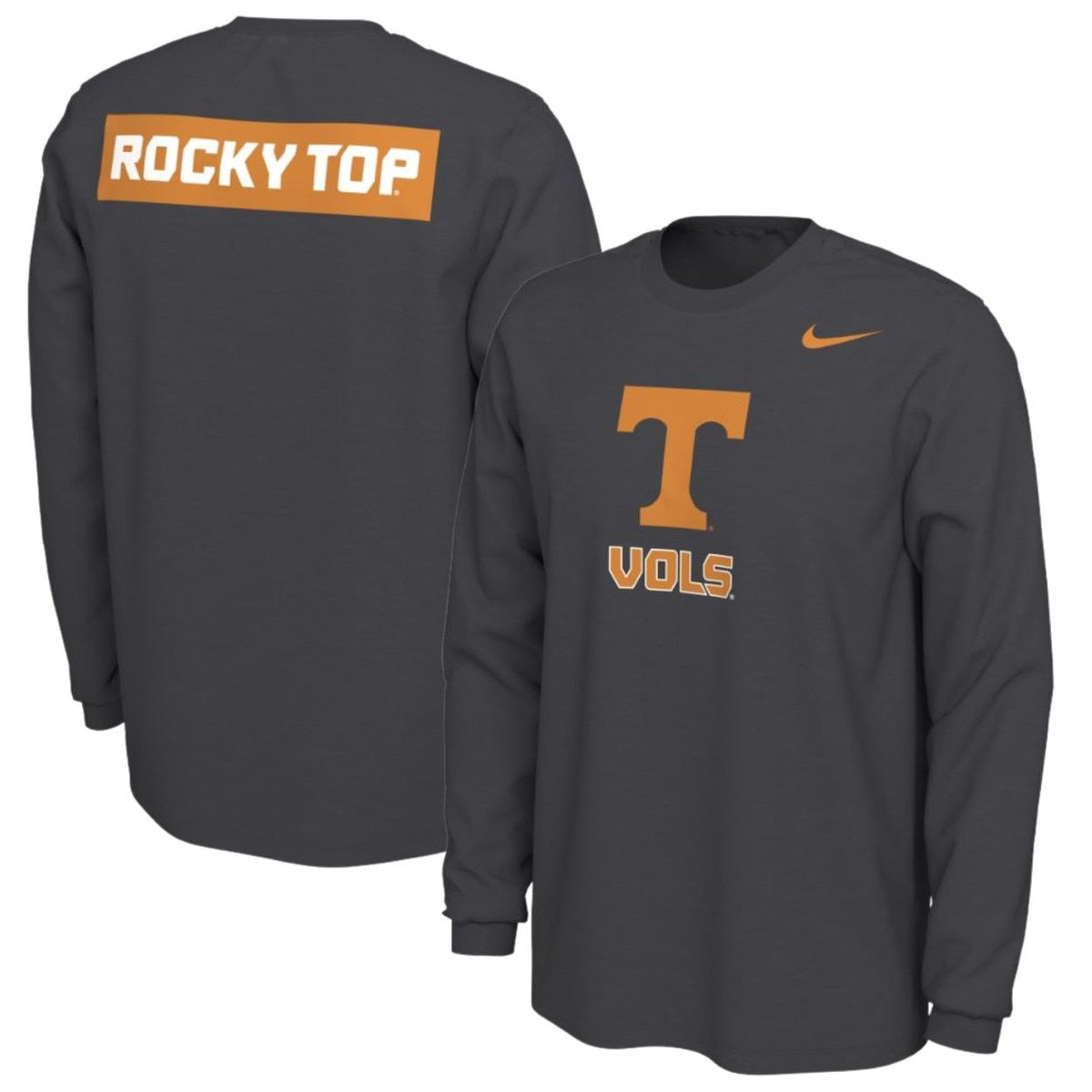  Nike Tennessee Uniform Hook Tee - LS